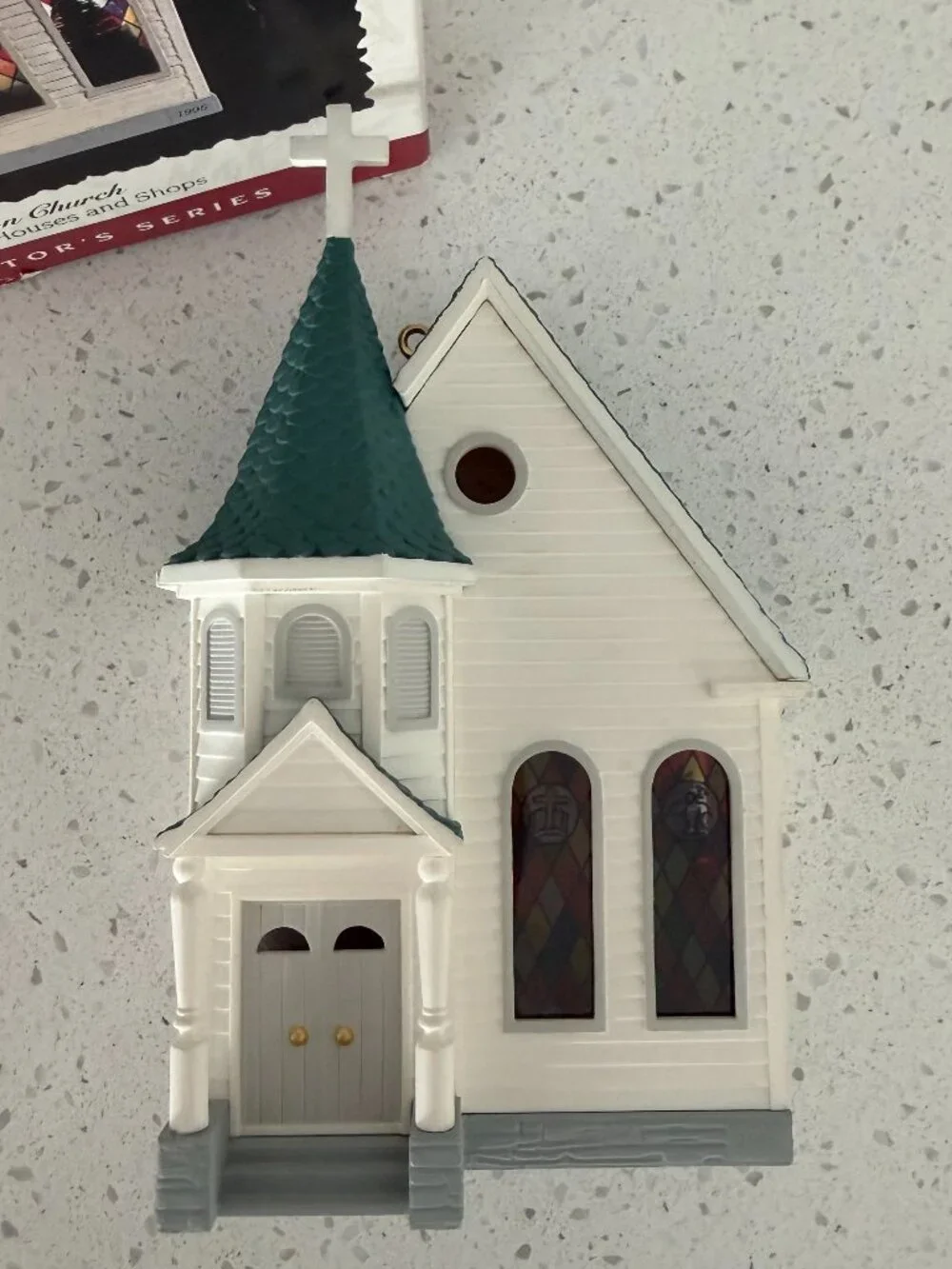 Hallmark Ornament Nostalgic Houses and Shops Town Church #12